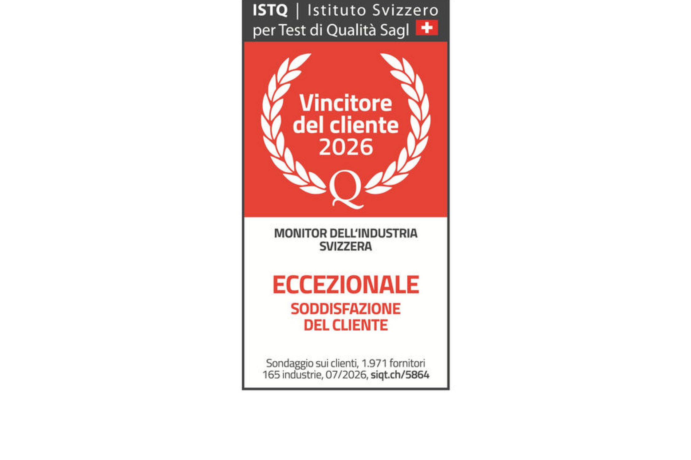 ERV Vincitore del cliente 2026